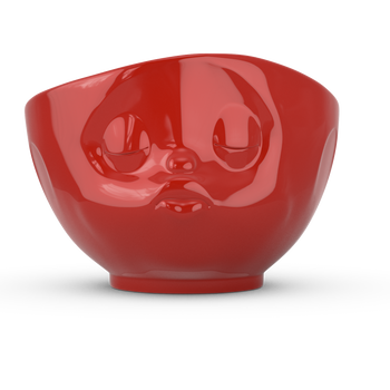 Kissing Face - Red 16 oz. Bowl